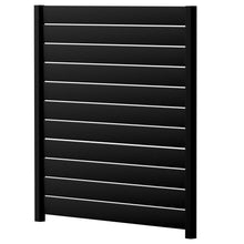 6" Horizontal Slat Aluminum Fence