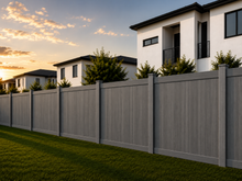 Coastal Slate 96"W X 72"H Full Privacy Fence.