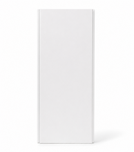 White 18" & 24" Wall Extension Full  Privacy