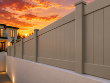 Sandstone Wall Extension Full Privacy.