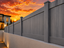 Costal Mist 18" & 24" Wall Extension Full  Privacy