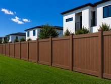 REDWOOD 96"W X 72"H Full Privacy Fence.