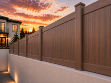Redwood 18" & 24" Wall Extension Full  Privacy.
