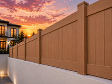 Canyon Cedar Wall Extension Full Privacy.