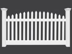 HERMOSA ARCH PICKET FENCE